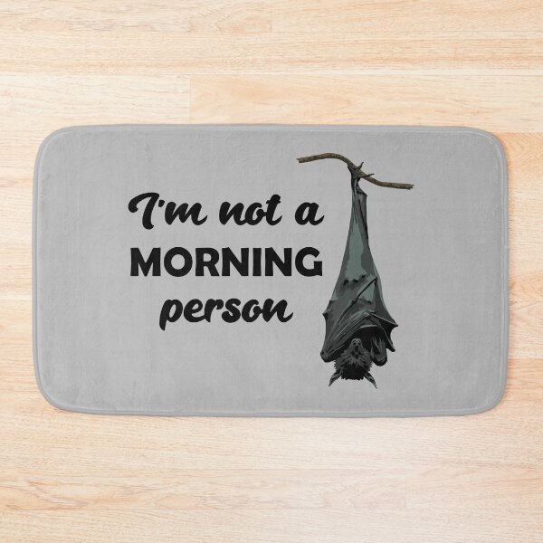 Item preview, I'm not a morning person designed and sold by GeoCreate.