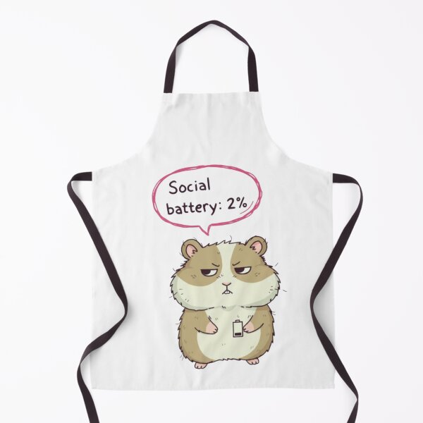 Item preview, Social battery 2% designed and sold by HeyHas.