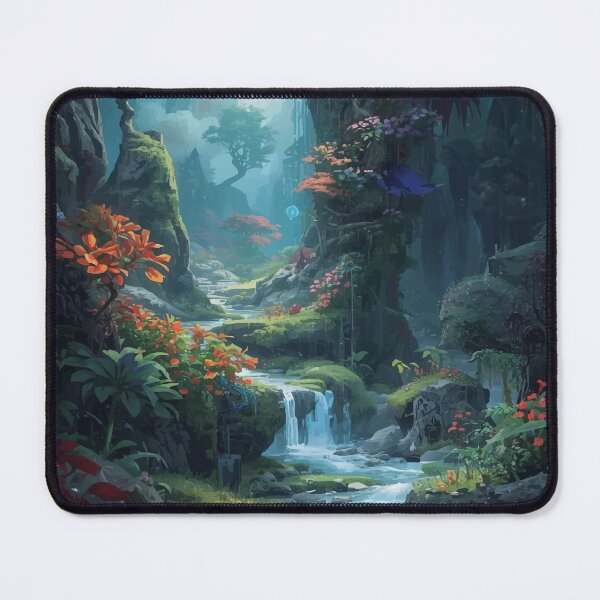 Item preview, Whispering Canopy Vale designed and sold by AbstractAnom.
