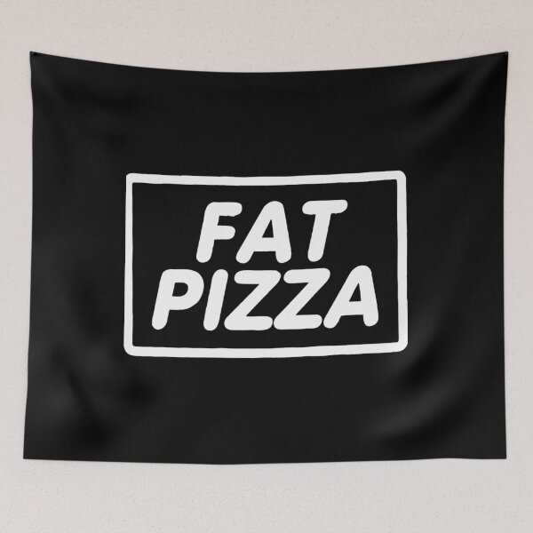 Item preview,  Best Seller Fat Pizza Logo Merchandise designed and sold by Bernardolano.
