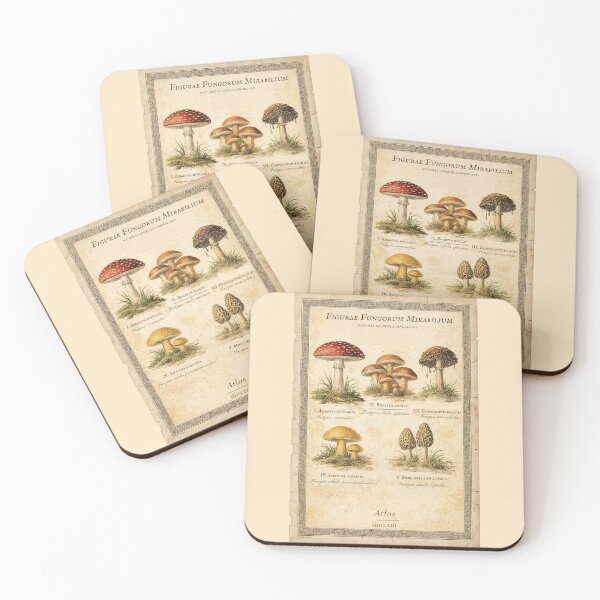 Item preview, Vintage Mushroom Taxonomy Botanical Print designed and sold by Jeeklsdotcom.