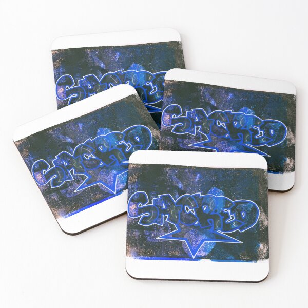 Item preview, Graffiti Word Art - 'Sacred' designed and sold by ANGEL ART.