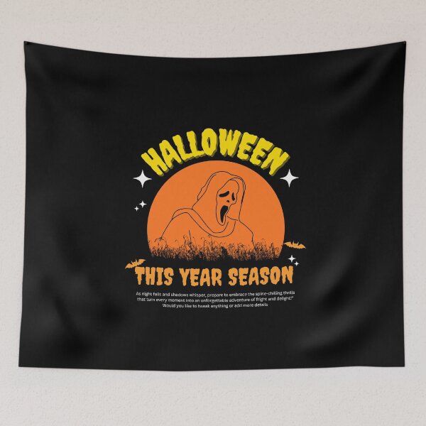 Item preview, Halloween Horror Scream T-Shirt – Spooky Ghost Face Scary Season Graphic Tee designed and sold by Ahmed-Fawzy10.