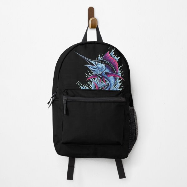 Item preview, Vibrant Blue Marlin Sport Fishing - Neon Splash Edition designed and sold by ifundesign.