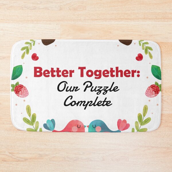 Item preview,  Better Together: One puzzle complete cute design designed and sold by KAUKUDESIGNS.