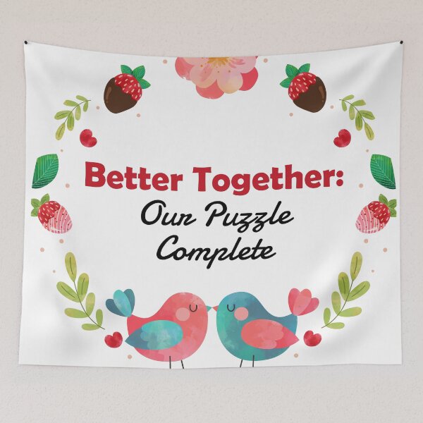 Item preview,  Better Together: One puzzle complete cute design designed and sold by KAUKUDESIGNS.