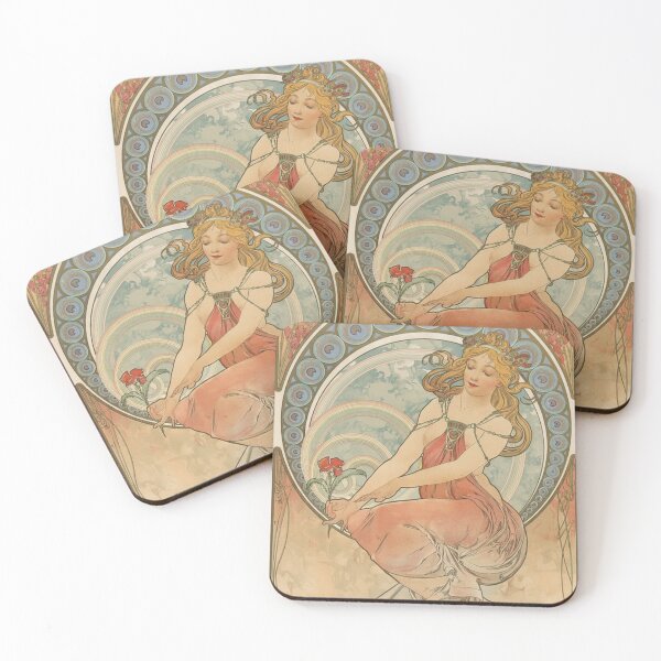 Item preview, Art Nouveau by Alphonse Mucha - The Arts (Les Arts).  designed and sold by RickE.