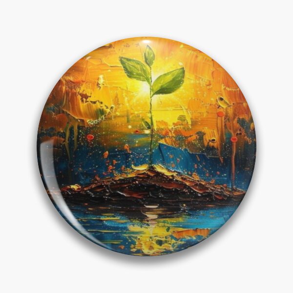 Item preview, Drawing of Sunrise Over the Growing World  designed and sold by NivyasArtistry.