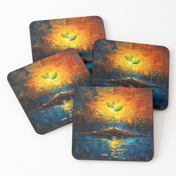 Item preview, Drawing of Sunrise Over the Growing World  designed and sold by NivyasArtistry.