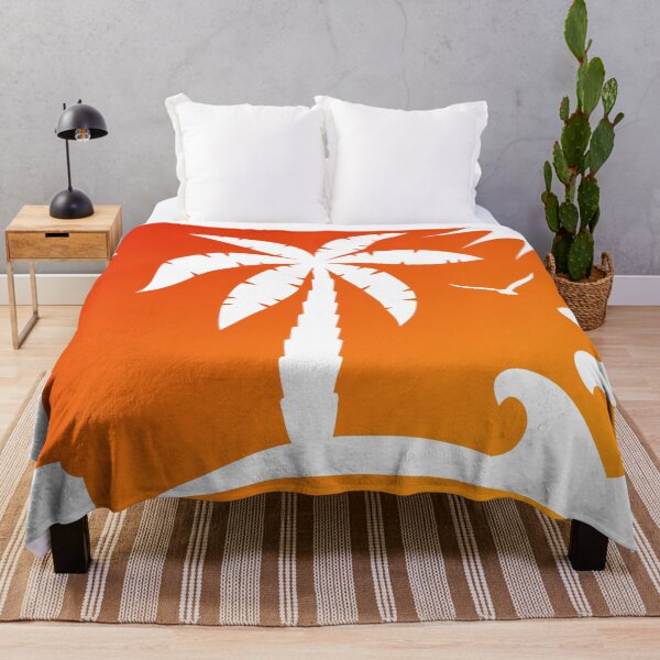 Item preview, Tropical palm tree at summer sunset designed and sold by Omefis.