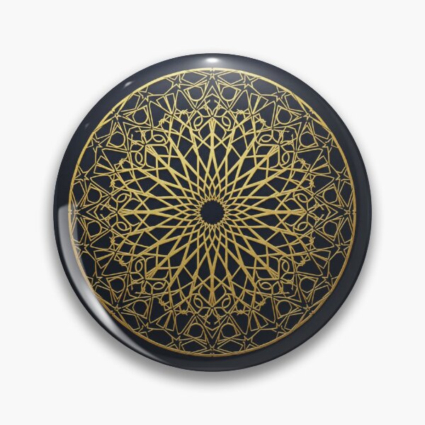 Item preview, Royal Gold Islamic Geometry (V.1) : Elegant Sacred Mandala & Arabesque Patterns designed and sold by D-Islamic.