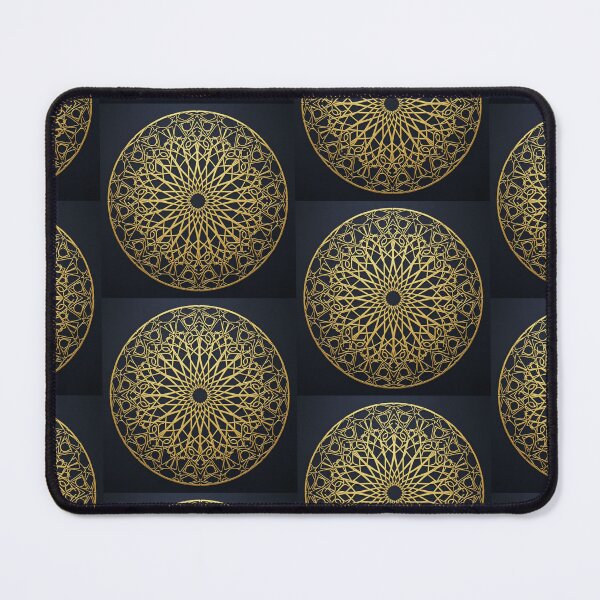 Item preview, Royal Gold Islamic Geometry (V.1) : Elegant Sacred Mandala & Arabesque Patterns designed and sold by D-Islamic.