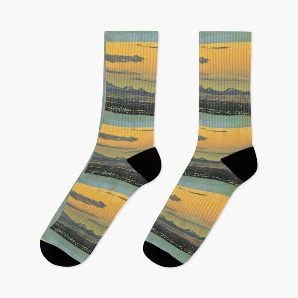 Item preview, Cool Looking Clouds with Pale Yellow Sky designed and sold by oh-bi-me.