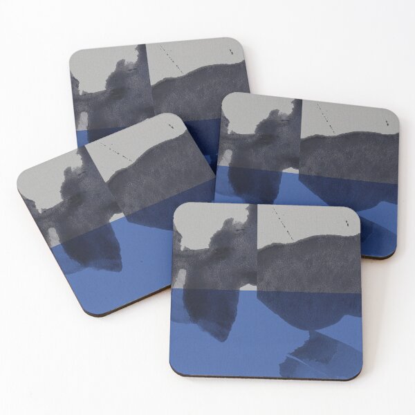 Item preview, Midnight at the Shore – Minimalist Wall Art designed and sold by 3721 Gallery.