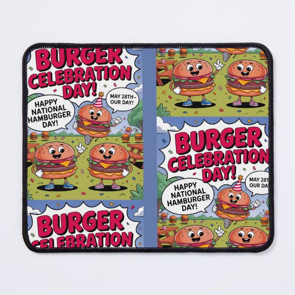Item preview, Happy National Hamburger Day designed and sold by karolinao746.