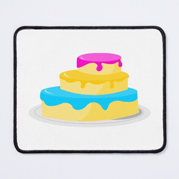 Item preview, Pansexual Cake Pride Flag designed and sold by HarveyHandcraftsandDesigns.