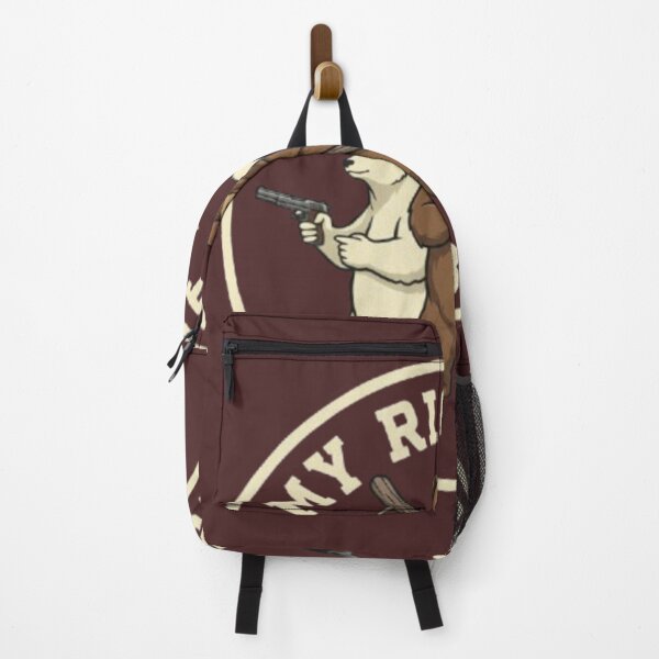 Item preview, My Right To Arm Bears Funny Animal Parody Mascot designed and sold by ahabboud.