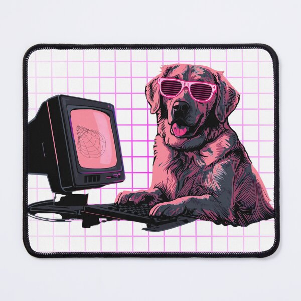 Item preview, My parents survived dial up internet Dog designed and sold by OscarArtistry.