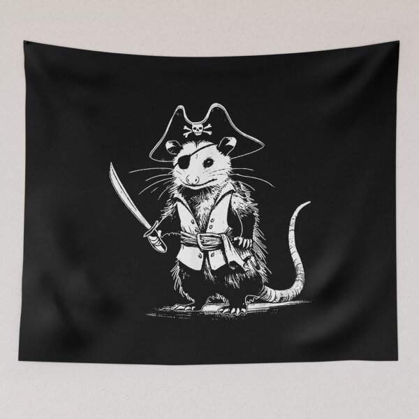 Item preview, Pirate Opossum Funny Trash Cat Possum Meme Halloween Costume , Opossum Gift For Mom Dad Kids designed and sold by Opossum GIFT ★★★★★.