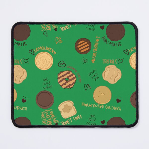 Item preview, Girl Scout Cookies & Hearts Pattern designed and sold by DRIPWRK.
