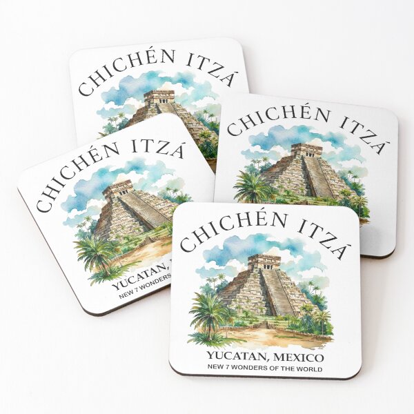 Item preview, Mayan Wonder: Chichen Itza Pyramid designed and sold by Shopeon Designs.