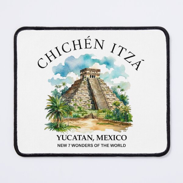 Item preview, Mayan Wonder: Chichen Itza Pyramid designed and sold by Shopeon Designs.