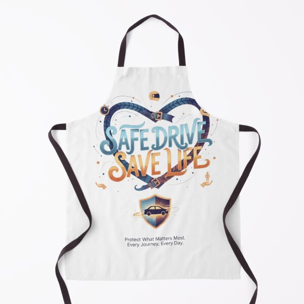 Item preview, Safe Drive Save Life - Road Safety Awareness Graphic designed and sold by arnabscreativeworld.