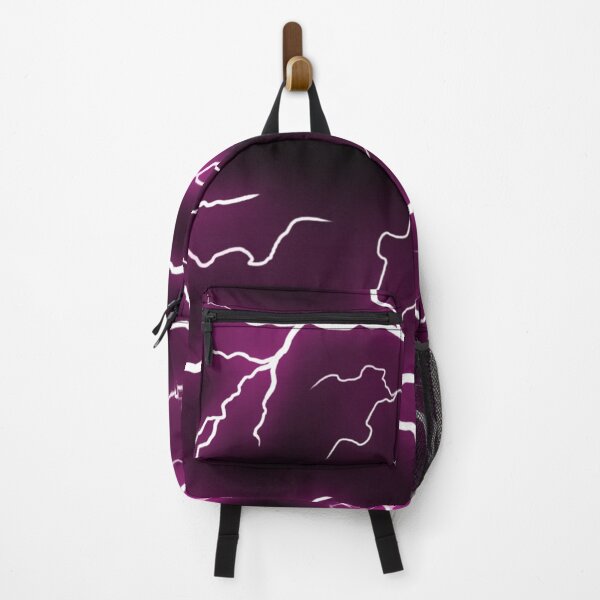 Item preview, Electric Neon Lightning - Cyberpunk Pink & White designed and sold by Zilla-Ar.