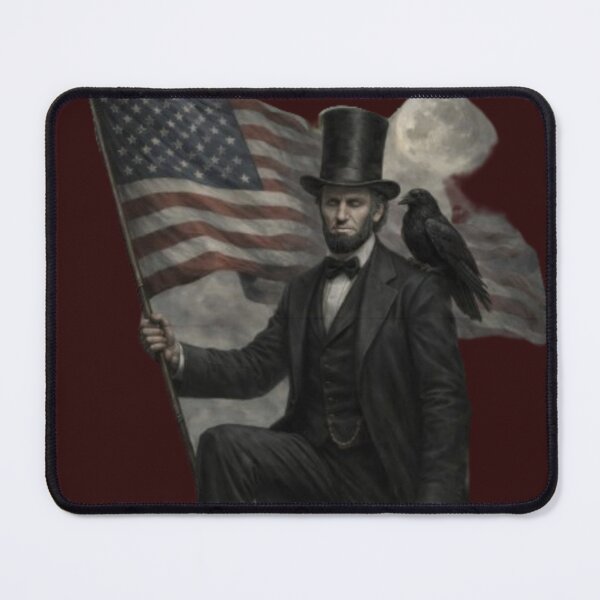 Item preview, Gothic Lincoln with Raven designed and sold by Create Nest.