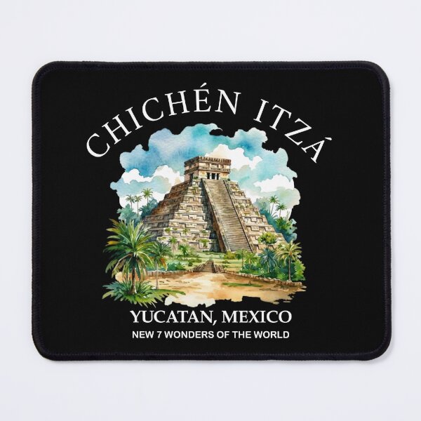 Item preview, Mayan Wonder: Chichen Itza Pyramid designed and sold by Shopeon Designs.