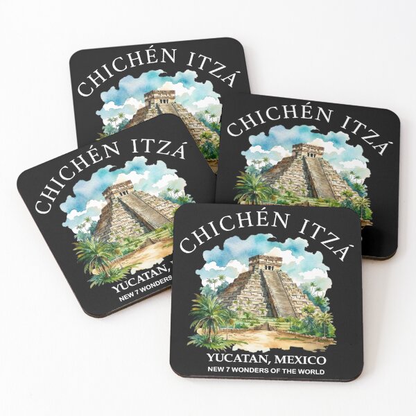 Item preview, Mayan Wonder: Chichen Itza Pyramid designed and sold by Shopeon Designs.
