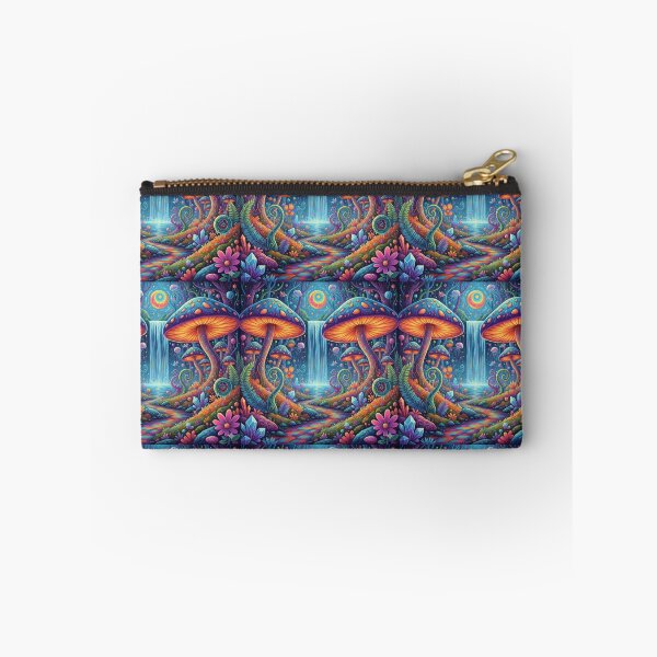 Item preview, Psychedelic Mushroom Forest designed and sold by Flex & Fur.
