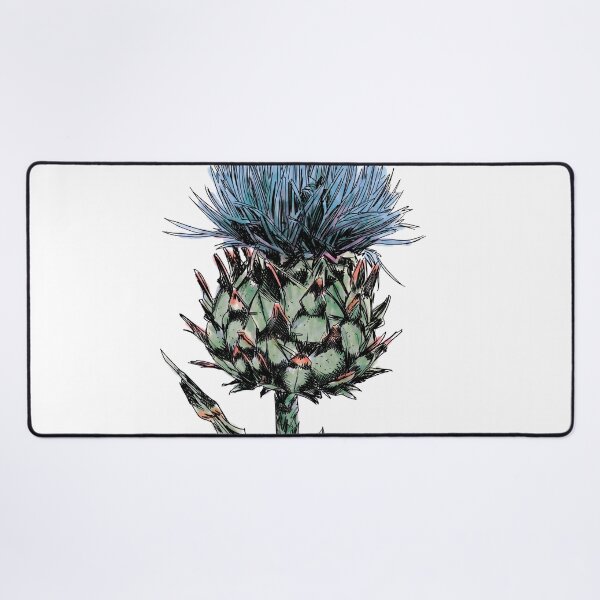 Item preview, Artichoke Flower Botanical Illustration Pen and Ink designed and sold by Nathan Graves Art.