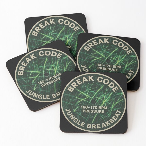 Item preview, Break Code – Jungle Breakbeat Pressure designed and sold by |TRSSHOP|.