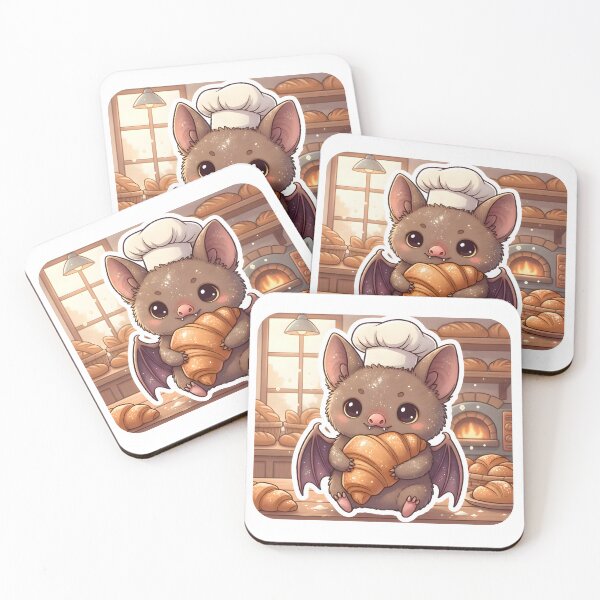 Item preview, The Bakery Bat: A fruit bat designed and sold by Critter Crumbs.