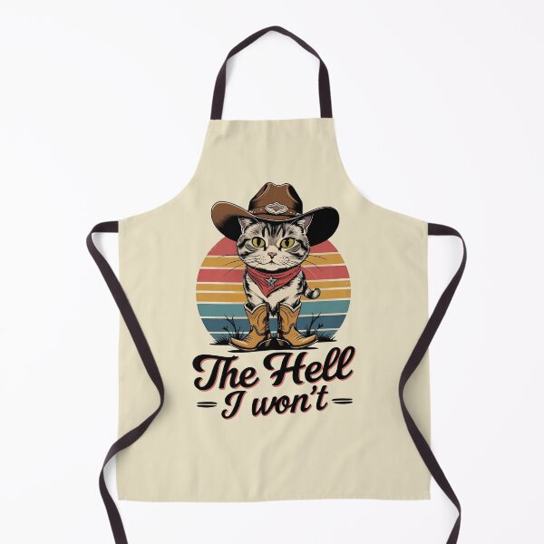 Item preview, THE HELL I WON'T CAT designed and sold by BKDIGITALSHOP.