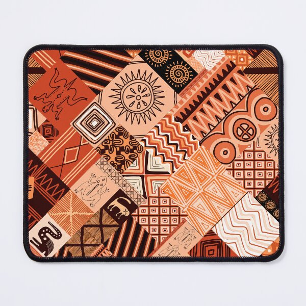 Item preview, African-Style Joyful Journey Geometric Abstract Designs Pattern  designed and sold by DEC02.