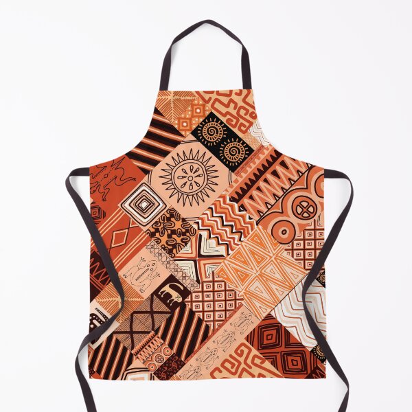 Item preview, African-Style Joyful Journey Geometric Abstract Designs Pattern designed and sold by DEC02.