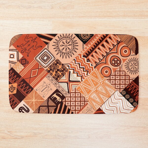 Item preview, African-Style Joyful Journey Geometric Abstract Designs Pattern  designed and sold by DEC02.