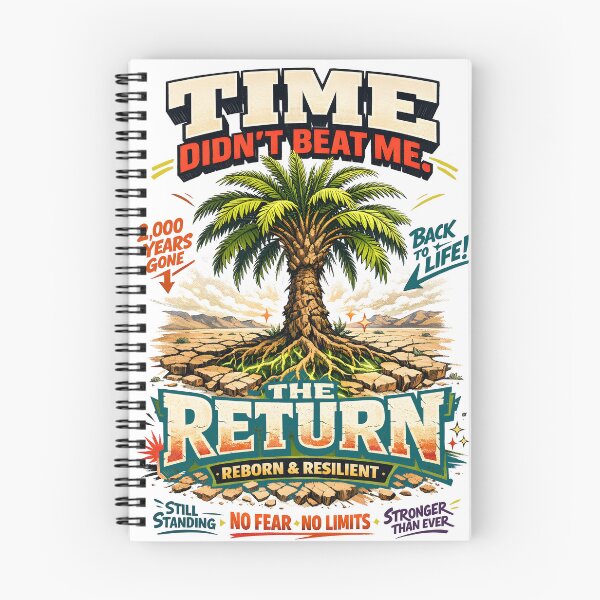 Item preview, Resilient Ancient Judean Date Palm Reborn - 2,000 Years Strong Survivor Art - The Return Reborn and Resilient Vintage Streetwear Style - Built for the Endgame Motivation by Vivaan Studio designed and sold by Vivaan Studio.