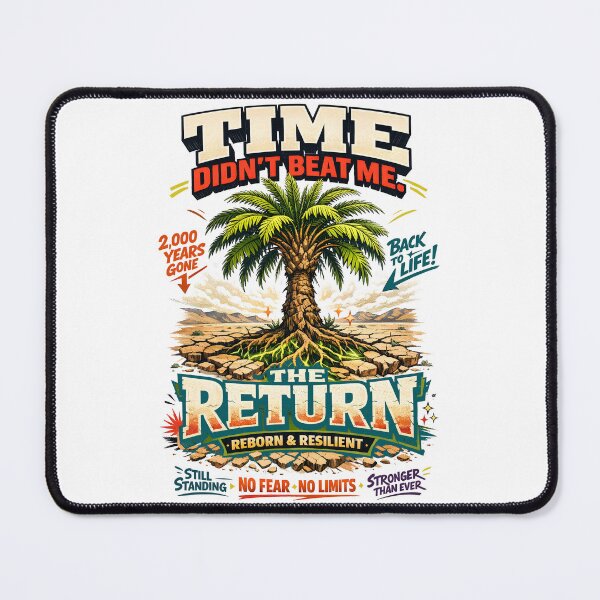Item preview, Resilient Ancient Judean Date Palm Reborn - 2,000 Years Strong Survivor Art - The Return Reborn and Resilient Vintage Streetwear Style - Built for the Endgame Motivation by Vivaan Studio designed and sold by Vivaan Studio.