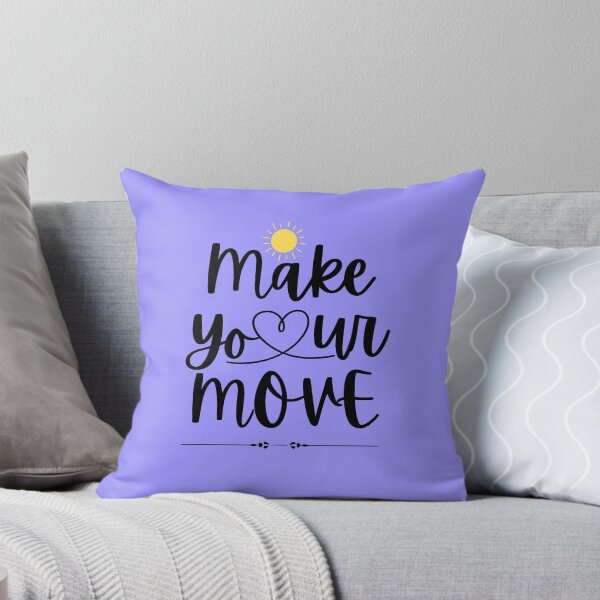 Item preview, Make Your Move – Minimal Motivational Quote Design | Bold Encouraging Typography Art designed and sold by AESTHETIC-FLAIR.