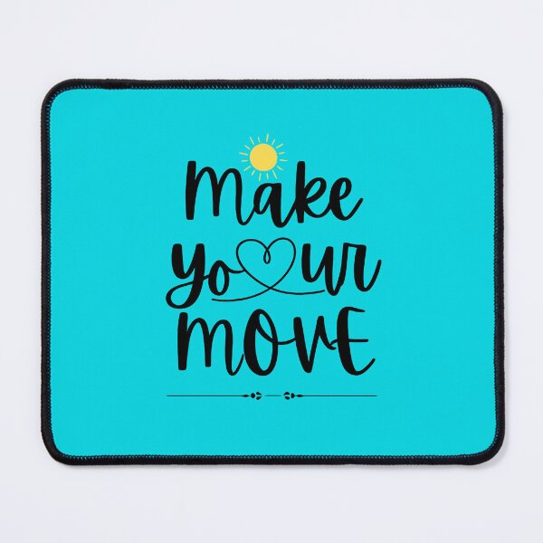 Item preview, Make Your Move – Minimal Motivational Quote Design | Bold Encouraging Typography Art designed and sold by AESTHETIC-FLAIR.