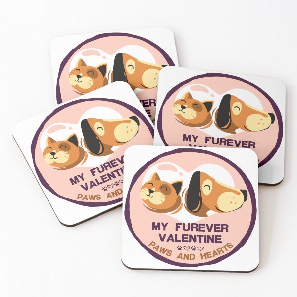 Item preview,  Furever Valentine Cute design designed and sold by KAUKUDESIGNS.