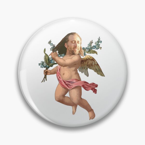 Item preview, Nic Cage Cherub Con Air Funny Illustration designed and sold by Andrew Call.