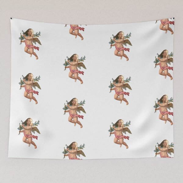 Item preview, Nic Cage Cherub Con Air Funny Illustration designed and sold by Andrew Call.