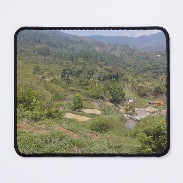 Item preview, Mountainous valley with ponds designed and sold by AuraPixelshop.