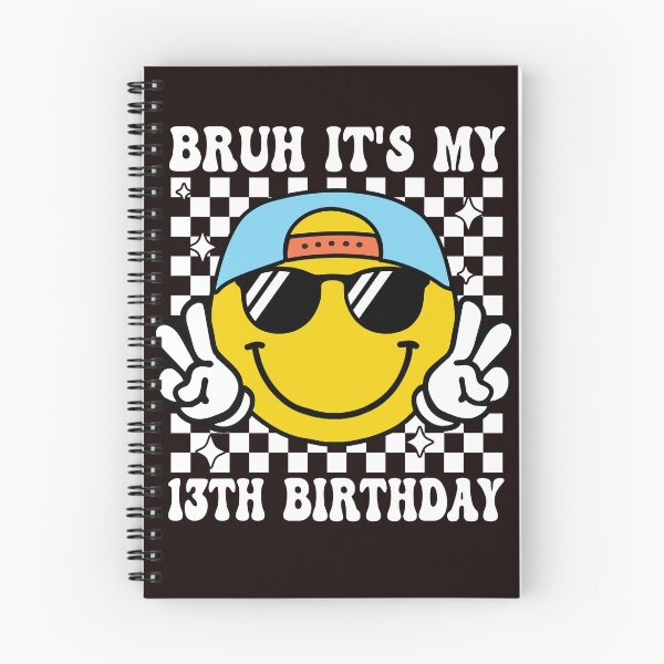 Item preview, It's My 13th Birthday 13 Years Old Boys Bruh I'm 13 Thirteen Party designed and sold by Night Forest.