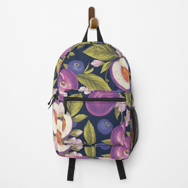 Item preview, Plum purple, nature, hand drawn seamless pattern designed and sold by NatalkaP.