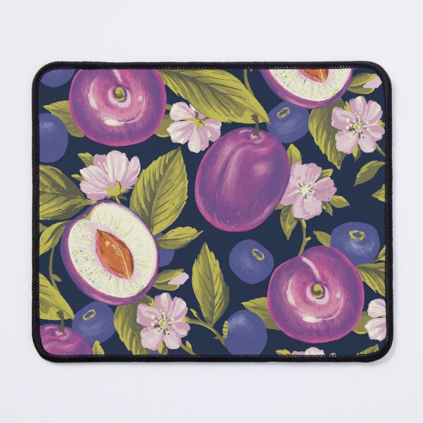 Item preview, Plum purple, nature, hand drawn seamless pattern designed and sold by NatalkaP.